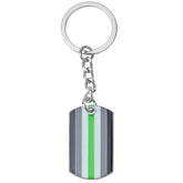 Agender Pride Keychain
